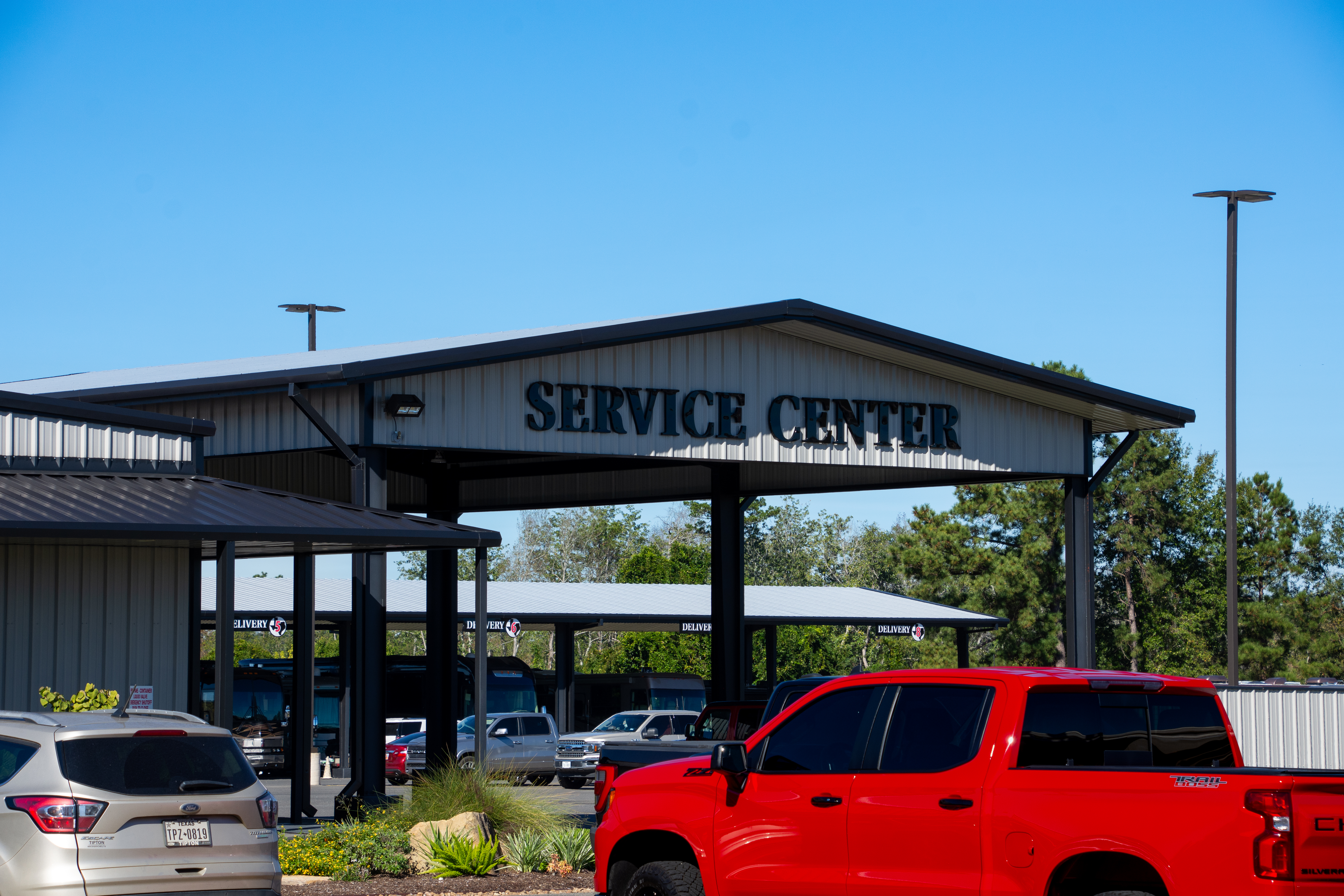 Motorhome service appointment